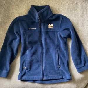 Notes Dame Fleece Jacket for Kids